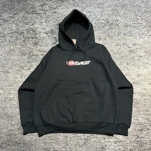 Split Skateboards Sweatshirt Hoodie Mens Medium Black Vintage Y2K Grunge Skater